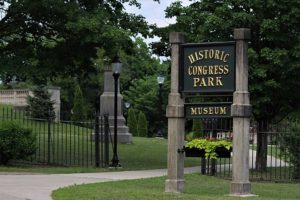  Historic Congress Park (sign), Saratoga Springs, New York.jpg